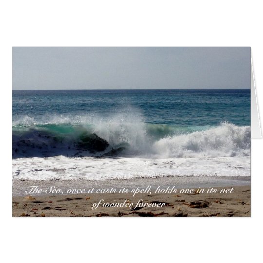 The Sea of Wonder Notecard