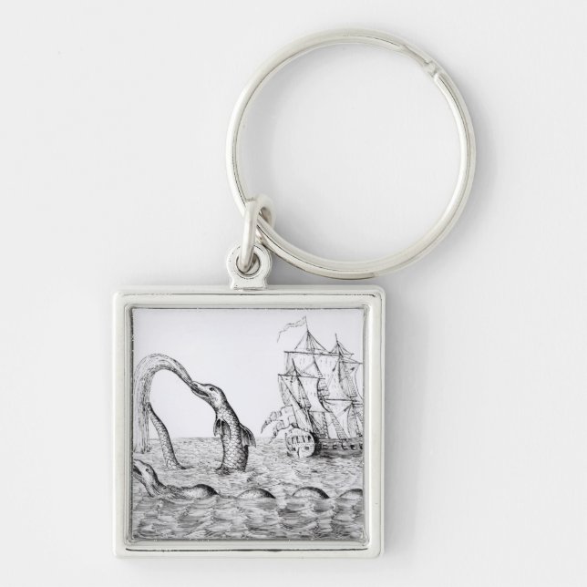 The Sea Serpent Key Ring (Front)