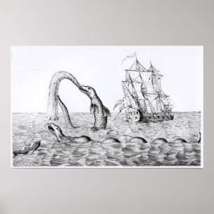 The Sea Serpent Poster