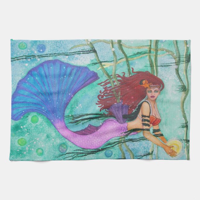 The Sea Sphere Tea Towel (Horizontal)