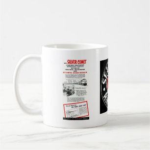 The Seaboard RailRoad Silver Comet Train Coffee Mug