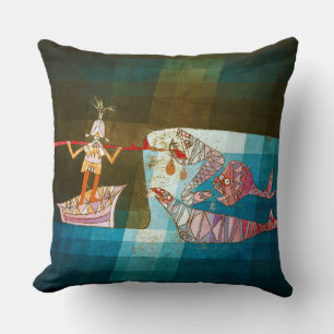 The Seafarers, Paul Klee Cushion
