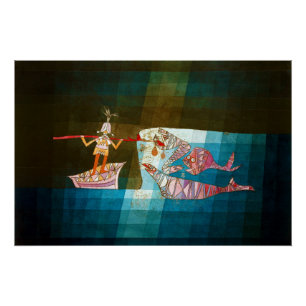 The Seafarers, Paul Klee Poster