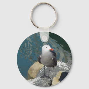 The Seagull Larry Day Ken Gauge Bird Photography Key Ring