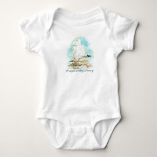 The Seagulls Are Calling and I Must Go Baby Bodysuit