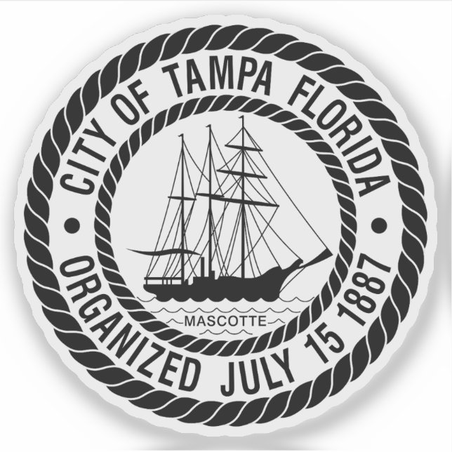 The Seal of Tampa, Florida  (Front)