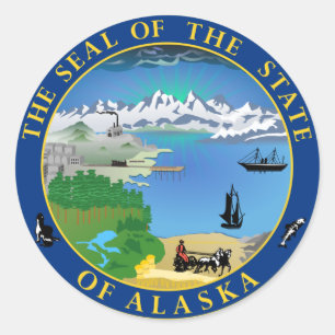 The Seal of the State of Alaska