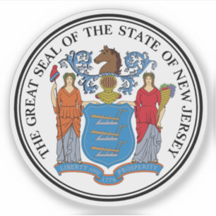 The seal of the state of New Jersey