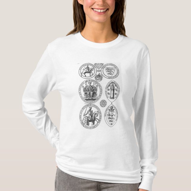 The Seals of Edward I T-Shirt (Front)