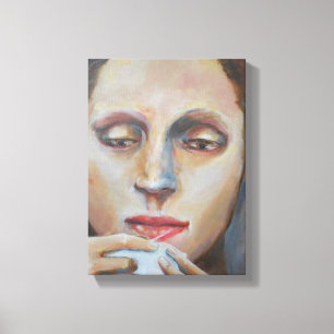 The Seamstress Canvas Print