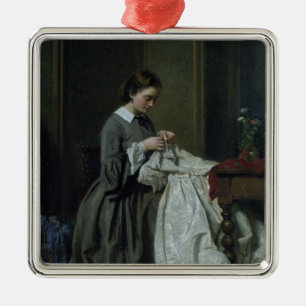 The Seamstress Metal Tree Decoration