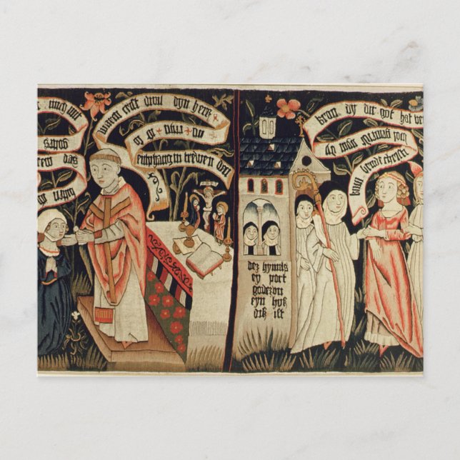 The Search after Truth, German, c.1490 Postcard (Front)