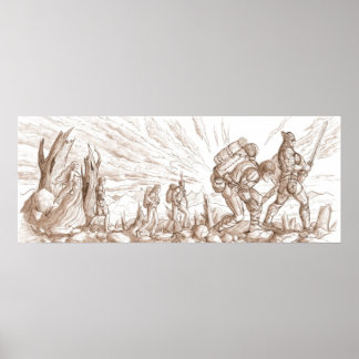 The Search print (customisable size)