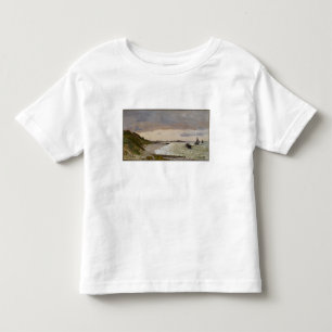 The Seashore at Sainte-Adresse, 1864 Toddler T-Shirt