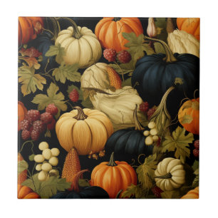 The Season Autumn Tile