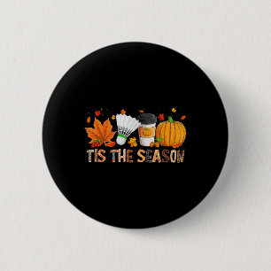 The Season Leopard Pumpkin Badminton Halloween Fal 6 Cm Round Badge