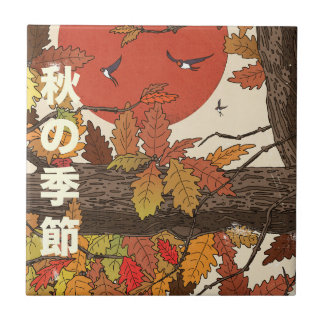 The Season Of Fall Tile