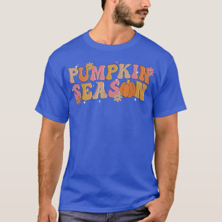 The Season Pumpkin Spice Funny Fall Vibes Autumn R T-Shirt
