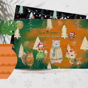 The Season to Rock Ugly Sweaters Tissue Paper