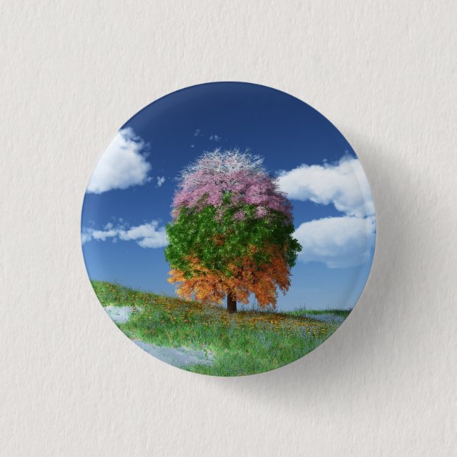 The Season Tree Button (Front)