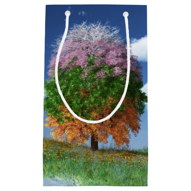 The Season Tree Gift Bag (Front)