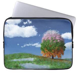 The Season Tree Laptop Sleeve