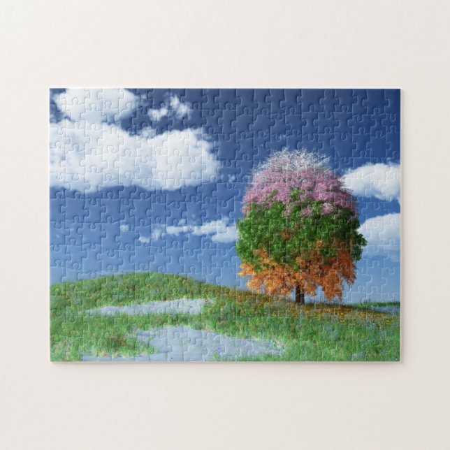 The Season Tree Puzzle (Horizontal)
