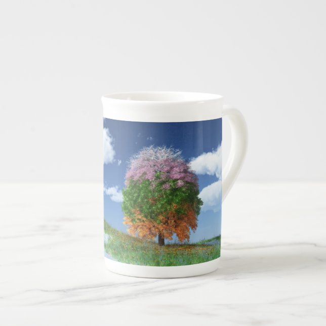 The Season Tree Speciality Mug (Front Right)
