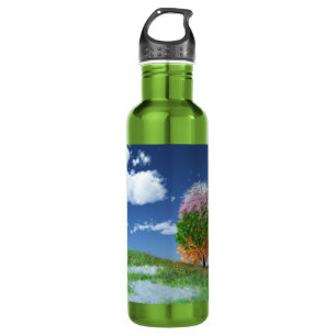 The Season Tree Water Bottle