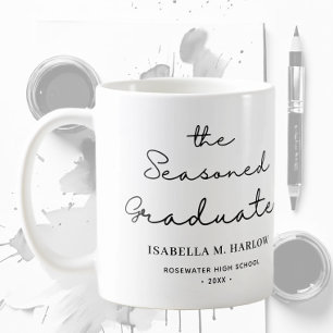 The Seasoned Graduate Personalised Coffee Mug