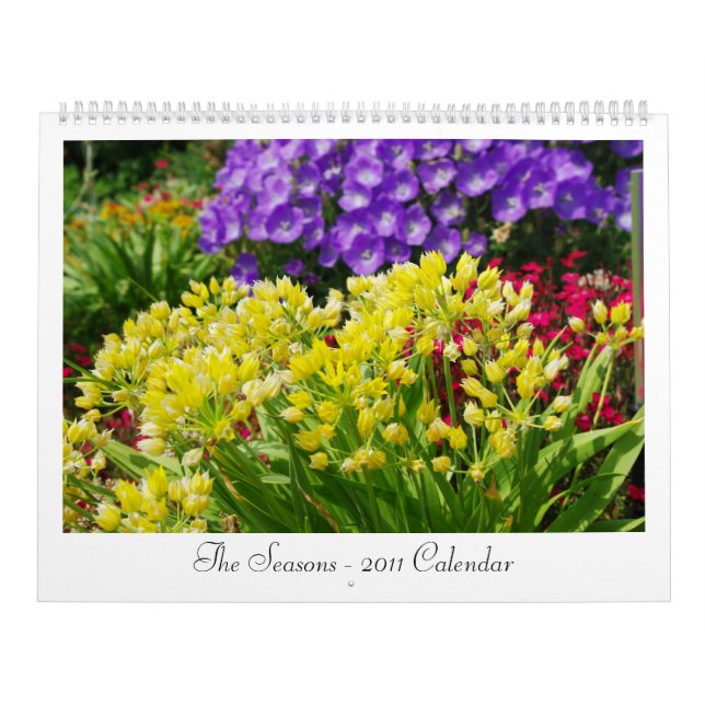 The Seasons - 2011 Calendar (Cover)