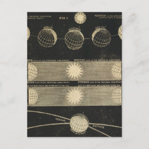 The Seasons Postcard