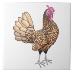 The Sebright Bantam Rooster Tile