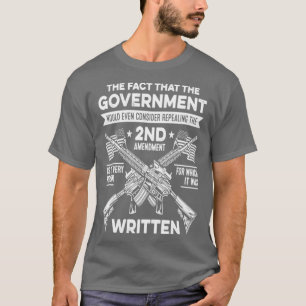The second Amendment Shall Not be Infringed americ T-Shirt