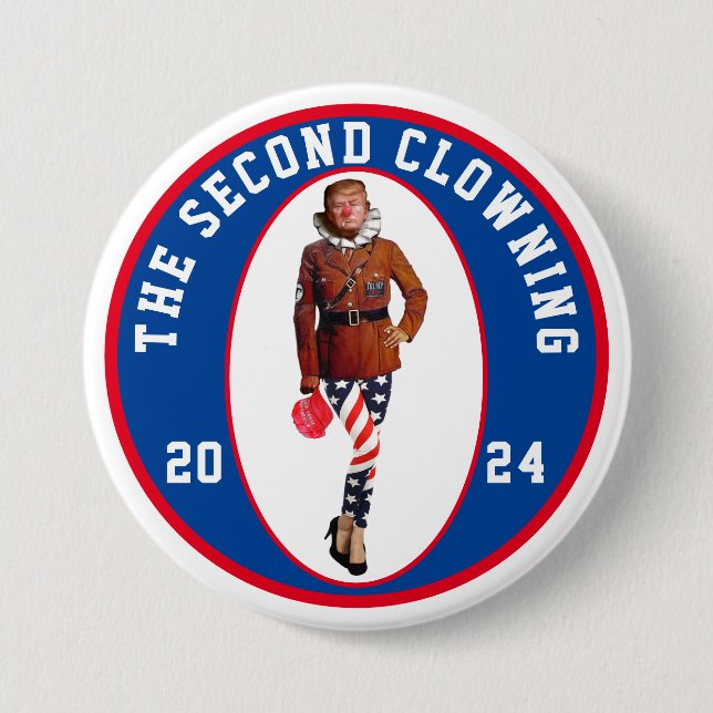 The Second Clowning 7.5 Cm Round Badge (Front)