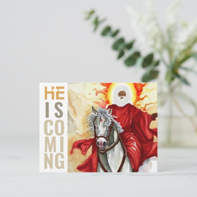 THE SECOND COMING POSTCARD (Standing Front)