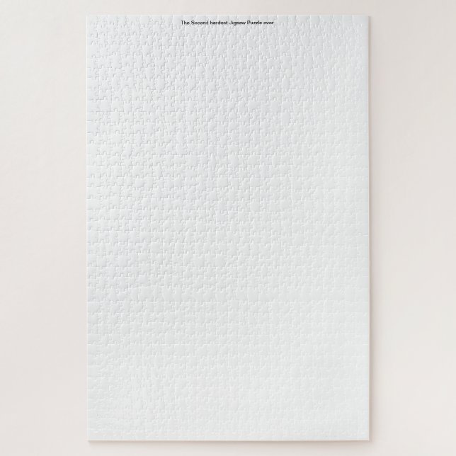 The Second hardest Jigsaw Puzzle ever (Vertical)