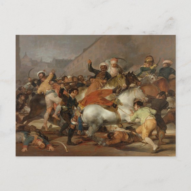 The Second of May 1808 The Charge of the Mamelukes Postcard (Front)