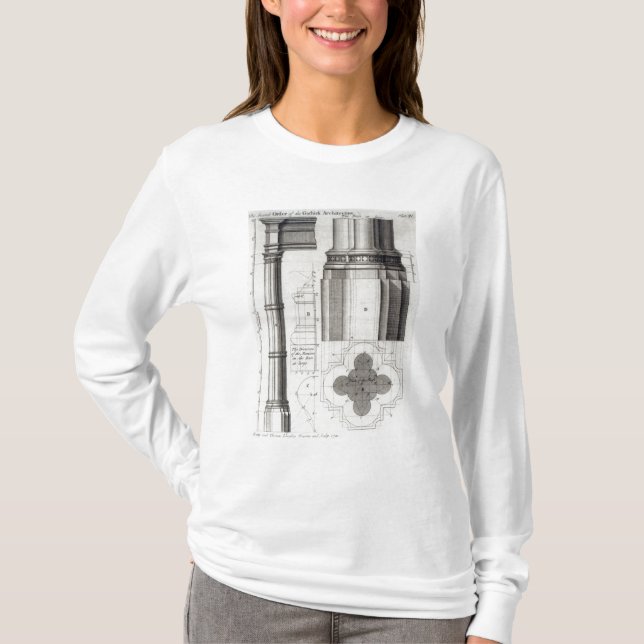 The Second Order of Gothic Architecture, 1741 T-Shirt (Front)
