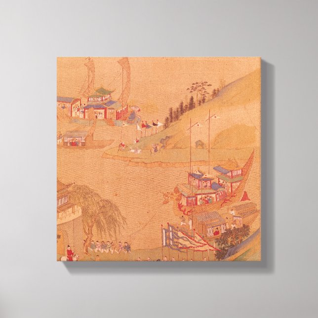 The Second Sui Emperor, Yangdi Canvas Print (Front)