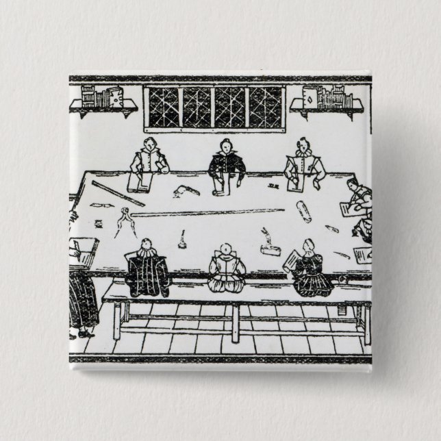 The Second Table of Good Nurture 15 Cm Square Badge (Front)