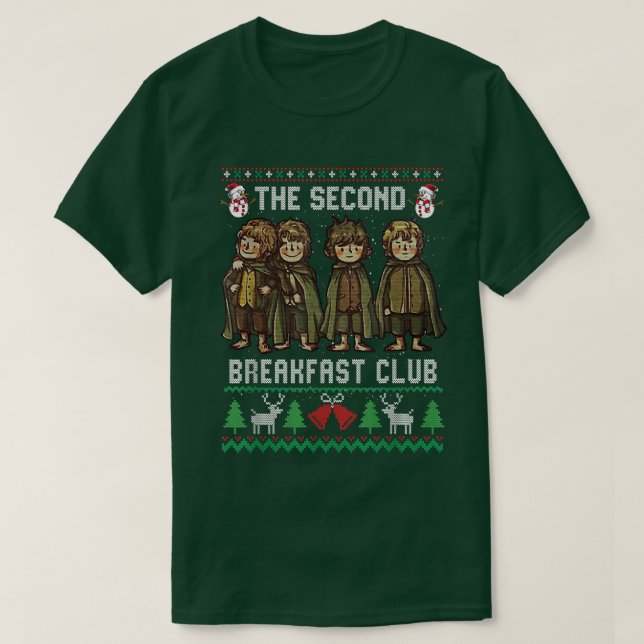 The Second Ugly Christmas Breakfast Sweater Club C (Design Front)