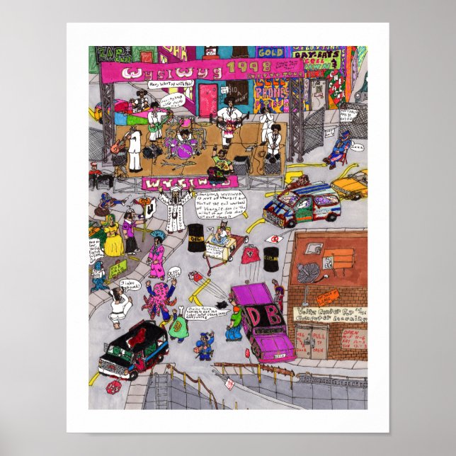 The Second Voltz Drawing Poster (Front)