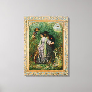 The Secret, 1858 Canvas Print