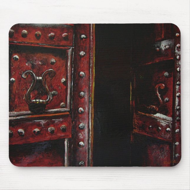 The secret door mouse mat (Front)