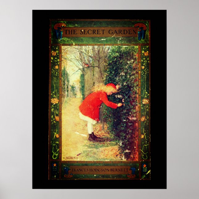 The Secret Garden 1911 Book Cover | Poster (Front)