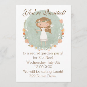 The Secret Garden Party Invitation