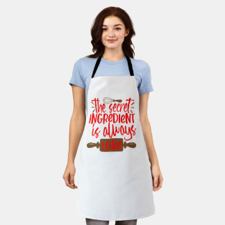 The Secret Ingredient Is Always Love Apron