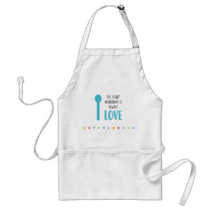 The secret ingredient is always LOVE - Apron