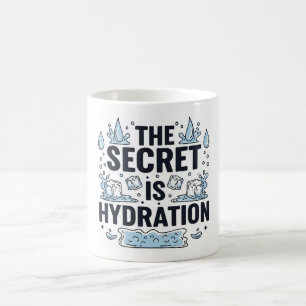 The Secret Is Hydration Coffee Mug
